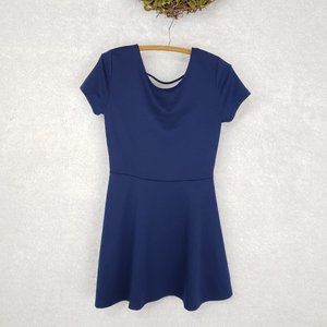No Boundaries Navy Dress Size M